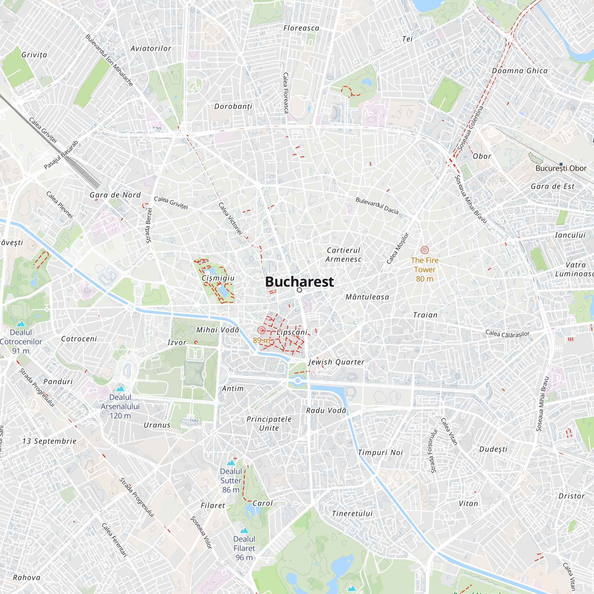 Centrul Național de Informare și Promovare Turistică map