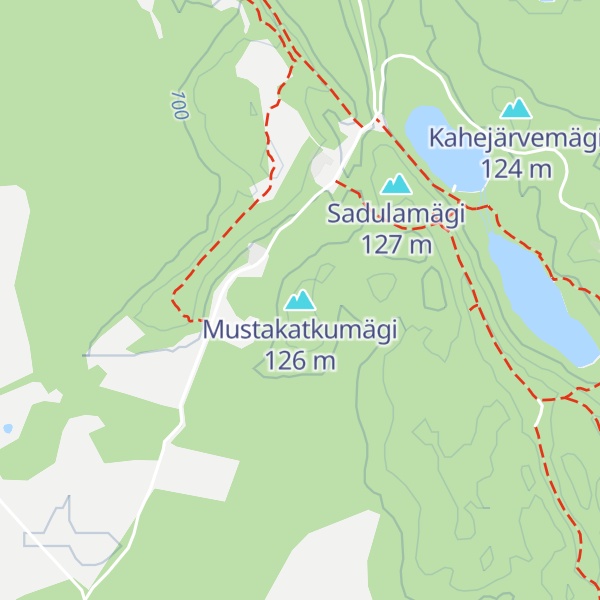 Map of Mustakatkumägi