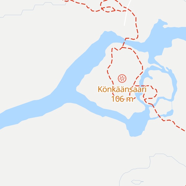 Map of Rental Hut