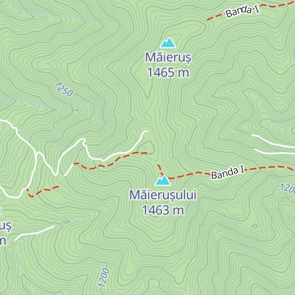 Map of Cabana de vânătoare Măieruș
