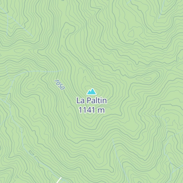 Map of La Paltin
