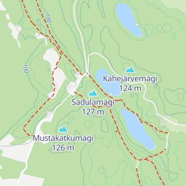 Map of Sadulamägi