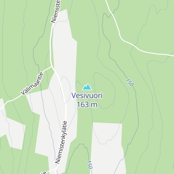 Map of Vesivuori