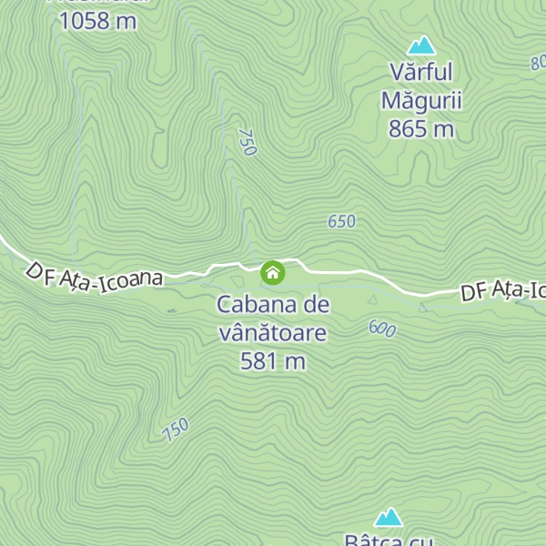 Map of Cabana de vânătoare