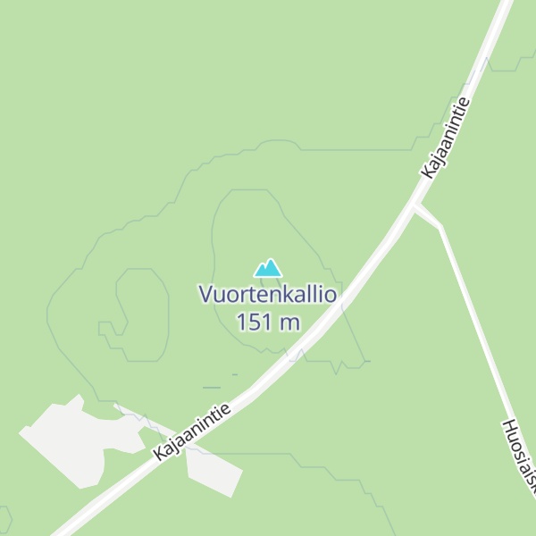 Map of Vuortenkallio