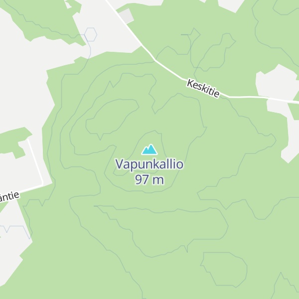 Map of Vapunkallio