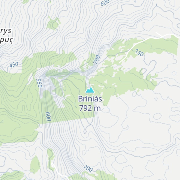 Map of Briniás