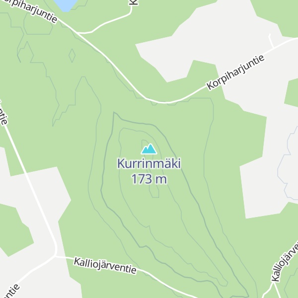 Map of Kurrinmäki