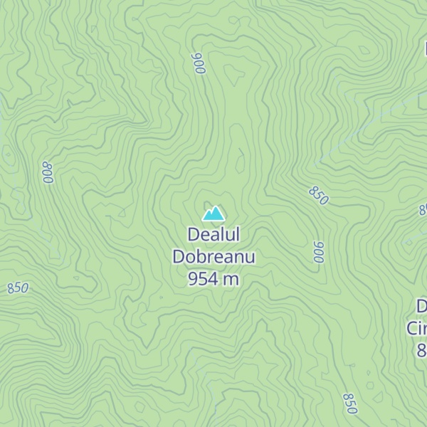 Map of Dealul Dobreanu