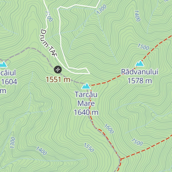 Map of Tarcău Mare
