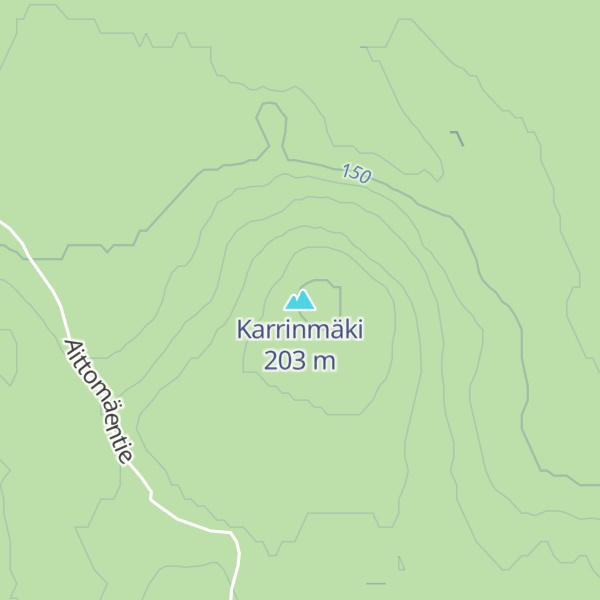 Map of Karrinmäki