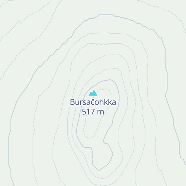 Map of Bursačohkka