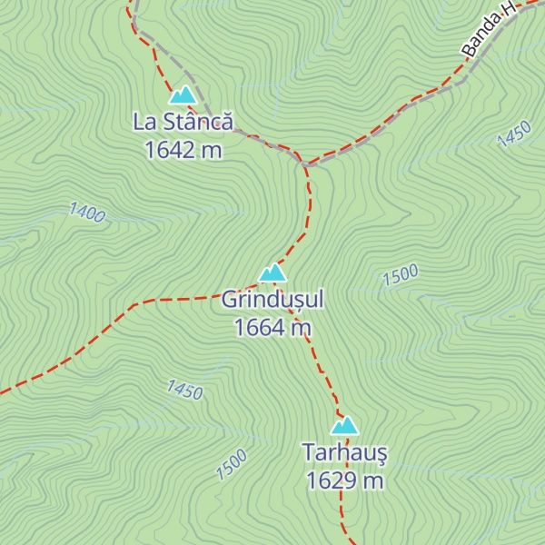 Map of Grindușul