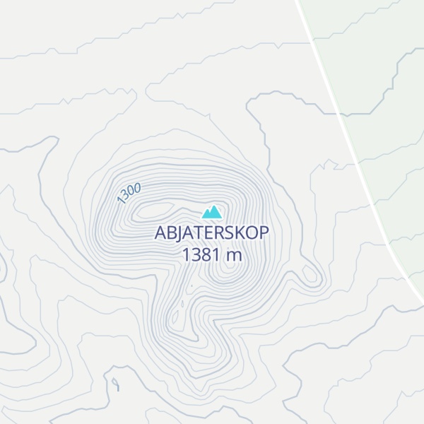 Map of ABJATERSKOP