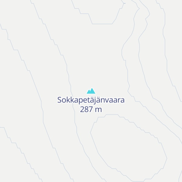 Map of Sokkapetäjänvaara