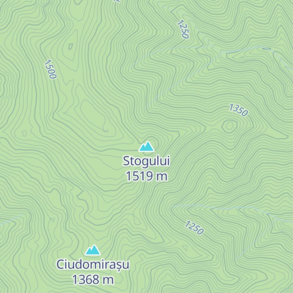 Map of Stogului