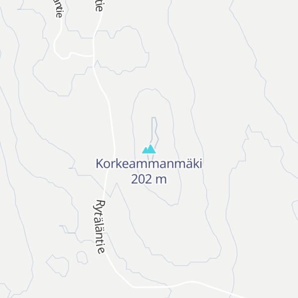 Map of Korkeammanmäki
