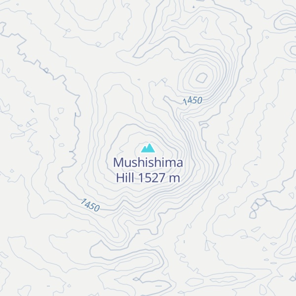 Map of Mushishima Hill