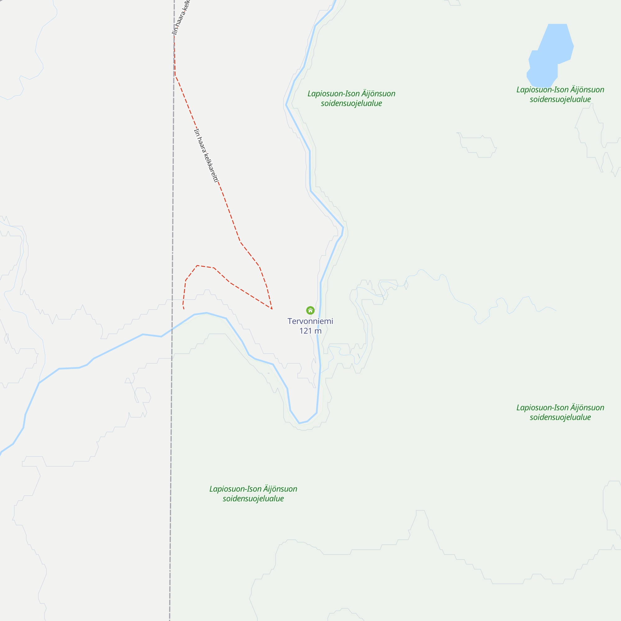 Tervonniemi map