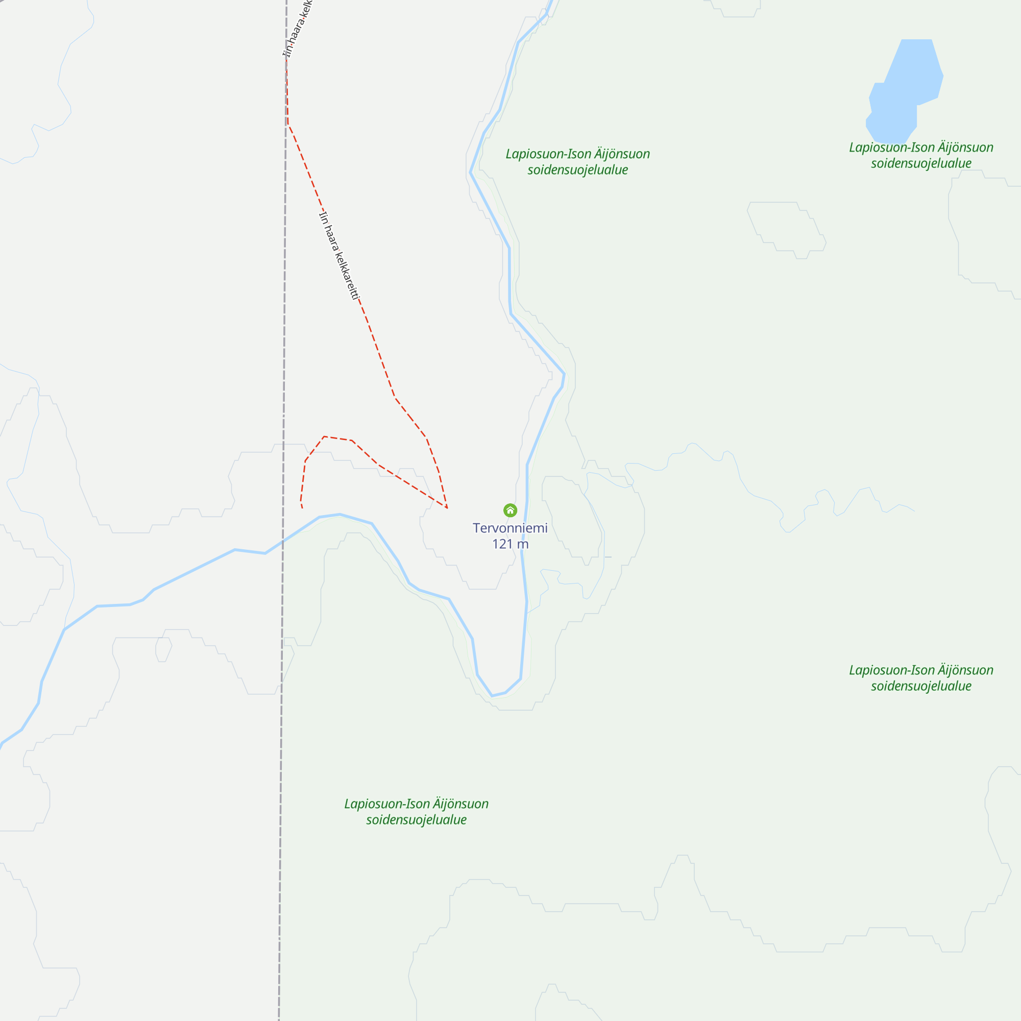 Tervonniemi map