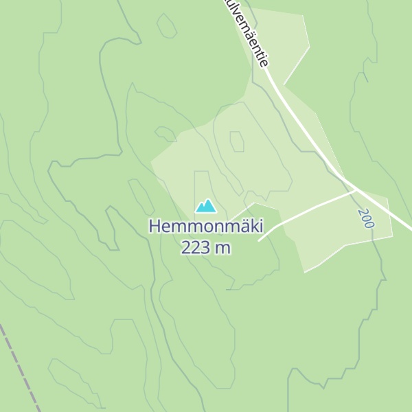 Map of Hemmonmäki