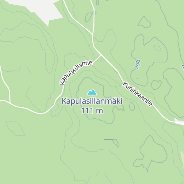 Map of Kapulasillanmäki