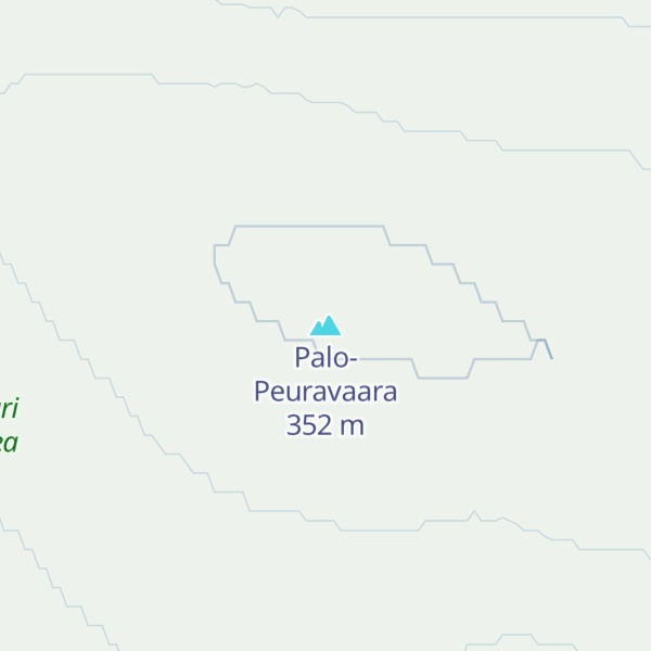Map of Palo-Peuravaara