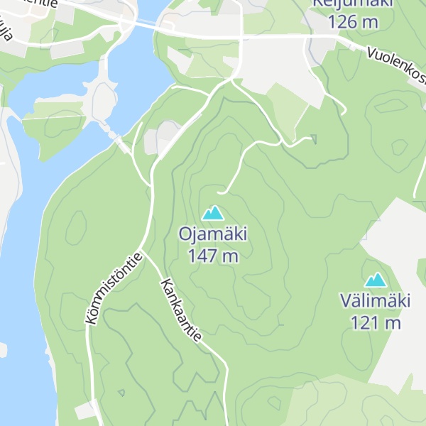 Map of Ojamäki