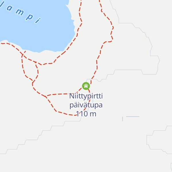 Map of Niittypirtti päivätupa