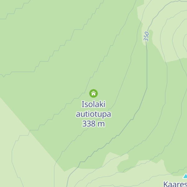 Map of Isolaki autiotupa
