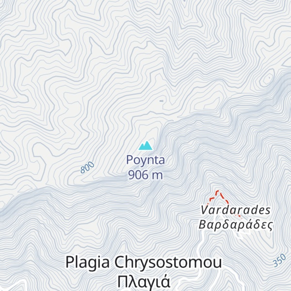 Map of Poynta