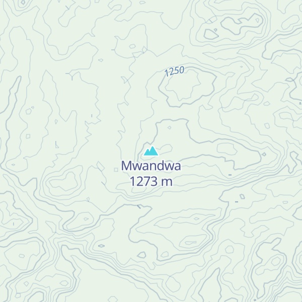 Map of Mwandwa