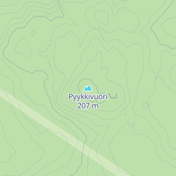 Map of Pyykkivuori