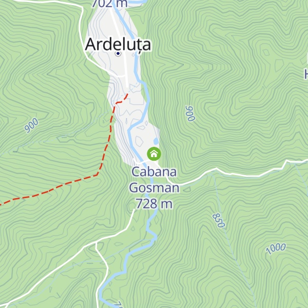 Map of Cabana Gosman