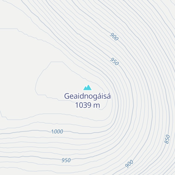 Map of Geaidnogáisá