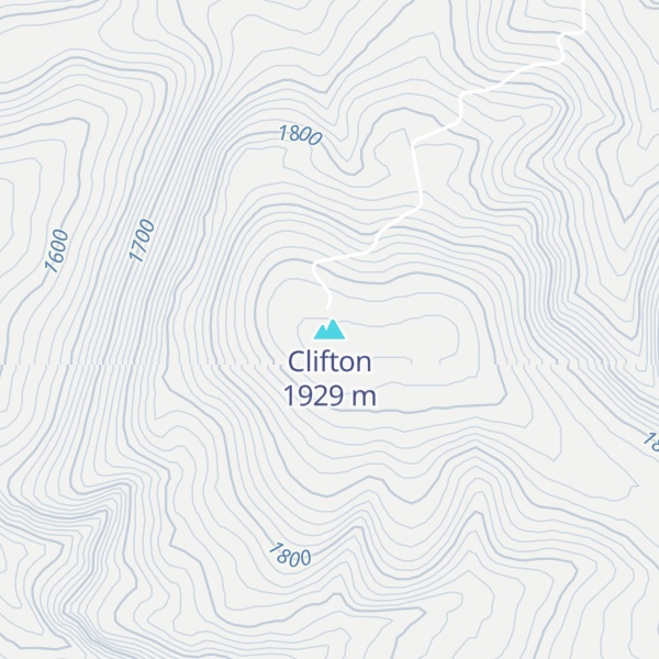 Map of Clifton
