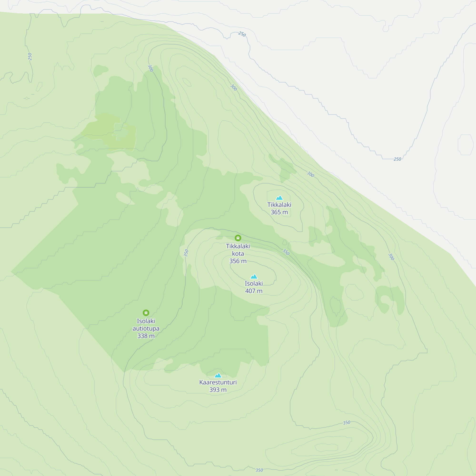 Tikkalaki kota map