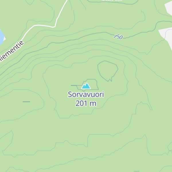 Map of Sorvavuori