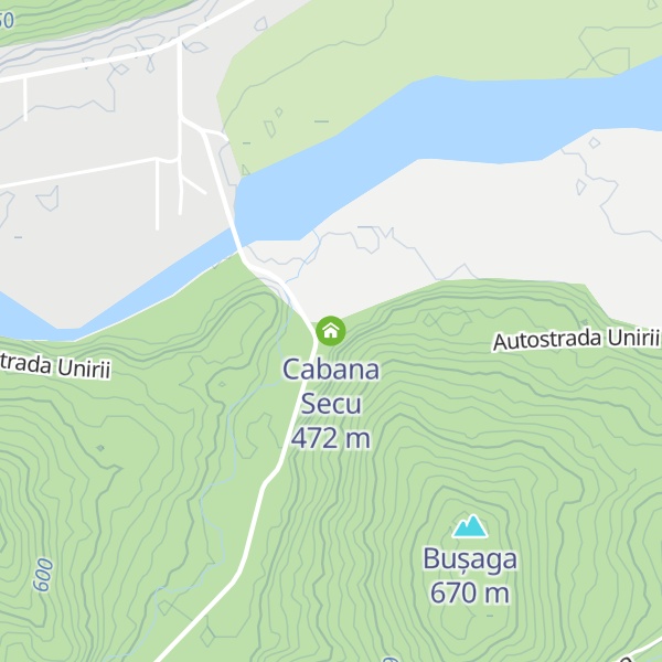 Map of Cabana Secu