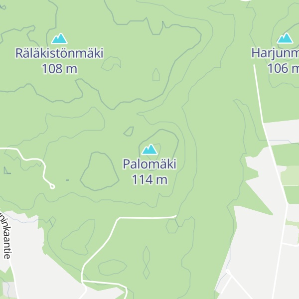 Map of Palomäki