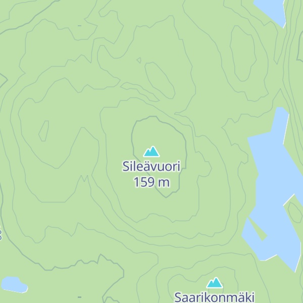 Map of Sileävuori