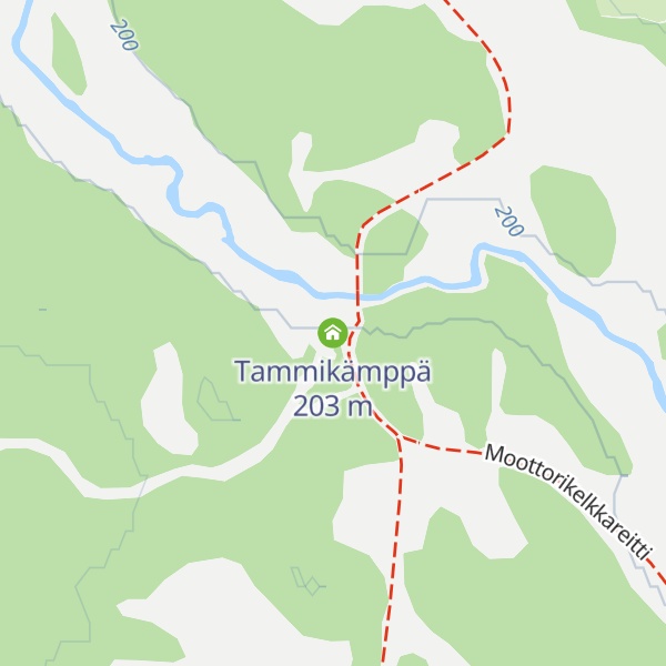 Map of Tammikämppä