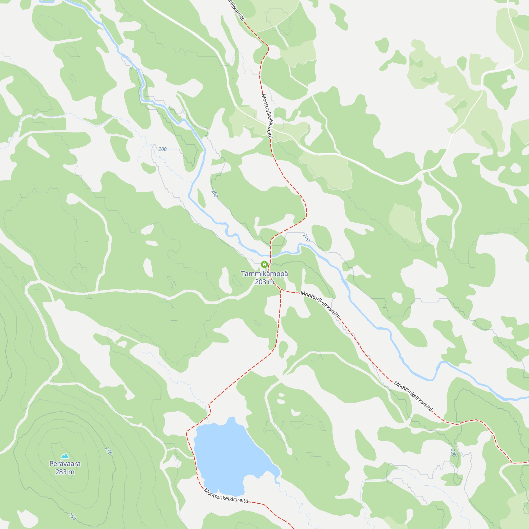 Tammikämppä map