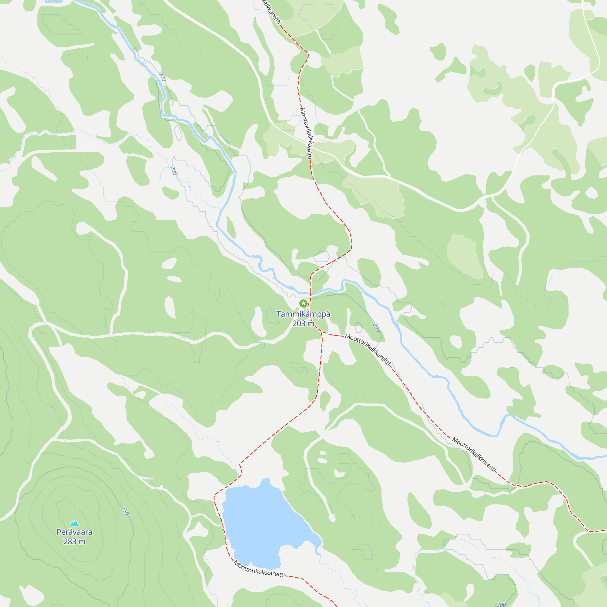 Tammikämppä map