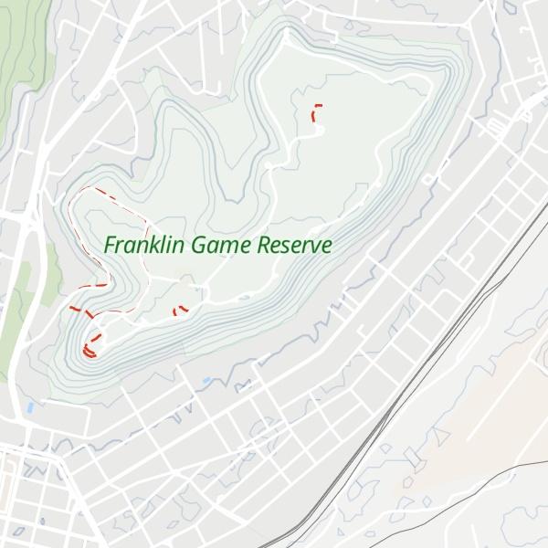 Map of Naval Hill