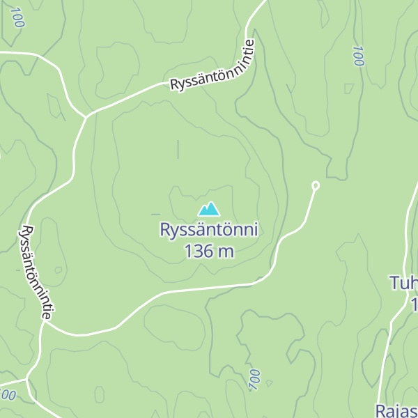 Map of Ryssäntönni