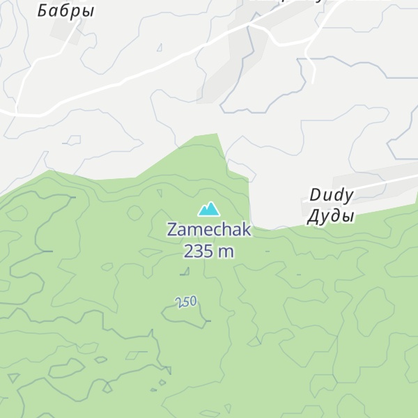 Map of Zamechak