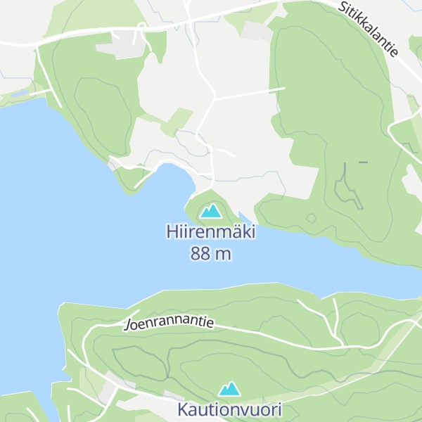 Map of Hiirenmäki