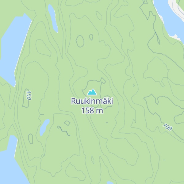Map of Ruukinmäki