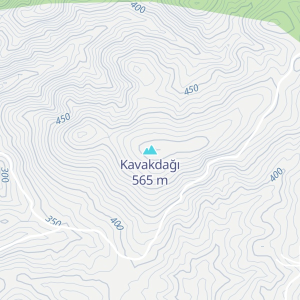 Map of Kavakdağı